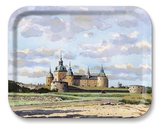 Bild von Johan Persson Kalmar Slott Tray 36x28 - Jamida of Sweden