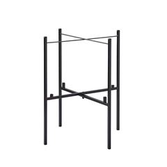 Bild von Tray table Black Tray stand 46+39cm - Jamida of Sweden