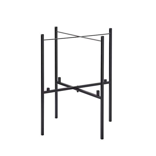 Bild von Tray table Black Tray stand 46+39cm - Jamida of Sweden