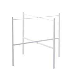 Bild von Tray table White Tray stand 65cm - Jamida of Sweden