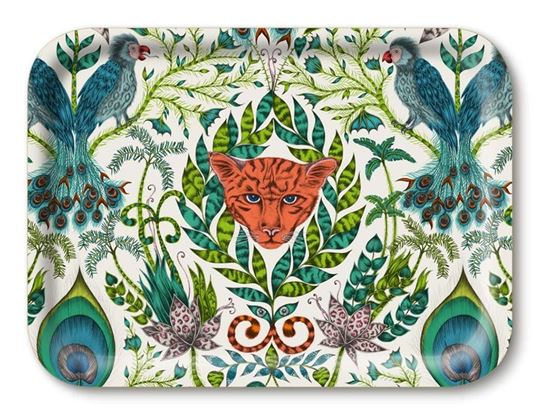 Bild von Emma J Shipley Amazon/green Tray 27x20 - Jamida of Sweden