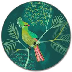 Bild von Asta Barrington Turaco Placemat Ø 28 - Jamida of Sweden