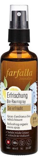 Bild von Sei erfrischt Zitrone - Erfrischender Bio-Raumspray von Farfalla, 75 ml 