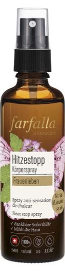 Bild von Frauenleben Muskatellersalbei Hitzestopp Spray von Farfalla, 75 ml 